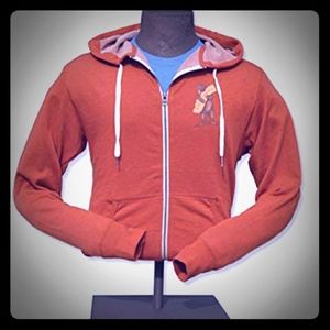 California Bear Hug Zip Up Hoodie (Medium)